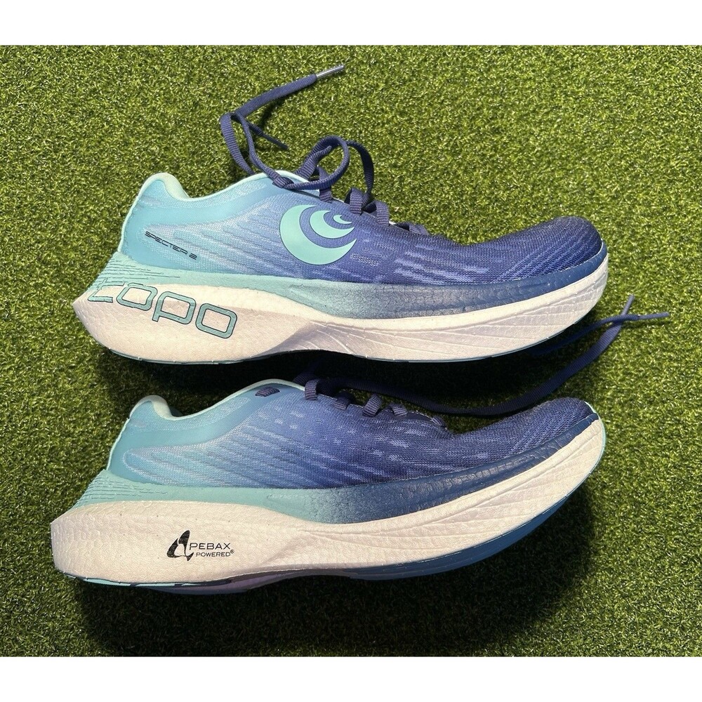 TOPO Specter 2 Performance Training Running Shoes Womens Size 10 Blue / Blue EUC